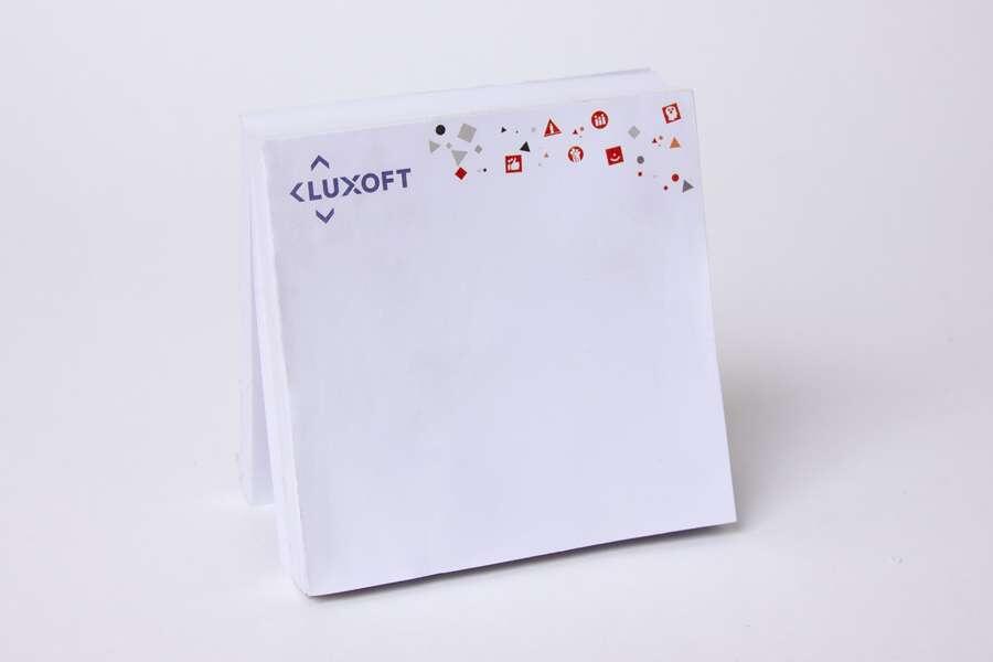 Блок для записів із логотипом