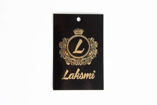 Gold embossed tags