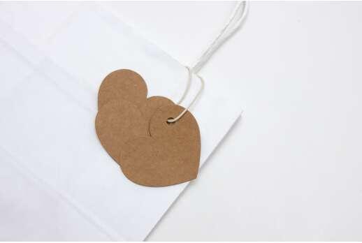 Embossed decorative tags