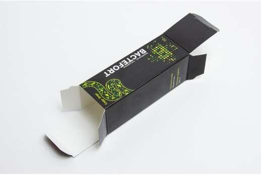 Cardboard packaging for dietary supplements 110х35x35 mm