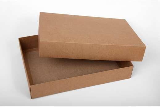Kraft cardboard box  330*235*60