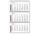 Календарна сітка фіолетова