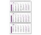 Календарна сітка фіолетова
