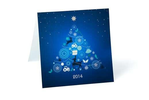  Happy New Year Cards 140x140 mm